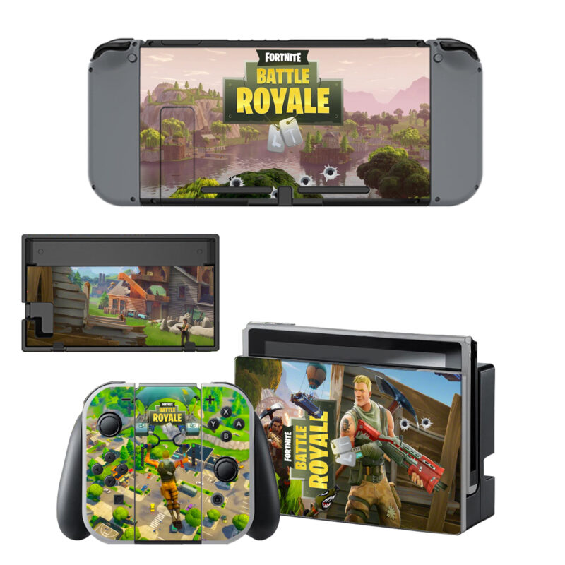 Fortnite Battle Royale Decal Cover For Nintendo Switch & Nintendo Switch OLED Design 6