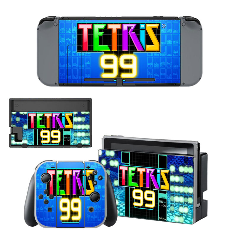 Tetris 99 Decal Cover For Nintendo Switch & Nintendo Switch OLED