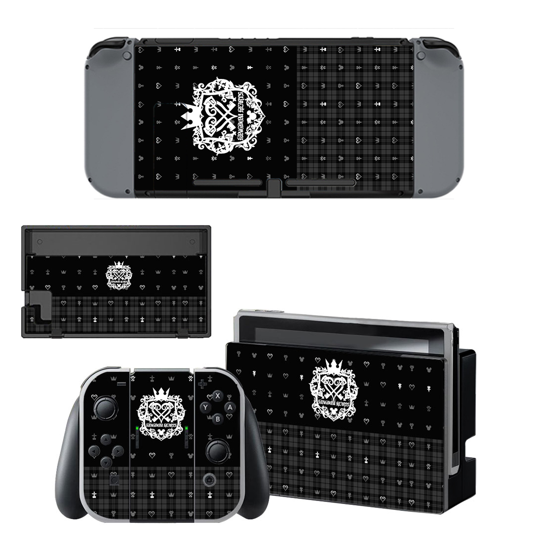 Kingdom Hearts Decal Cover For Nintendo Switch & Nintendo Switch OLED Design 1