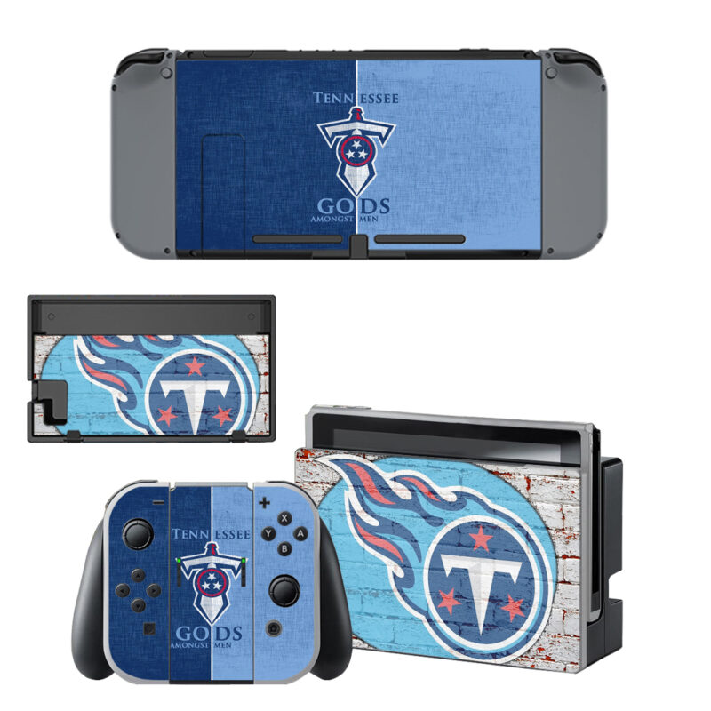 Tennessee Titans Skin Sticker For Nintendo Switch & Nintendo Switch OLED