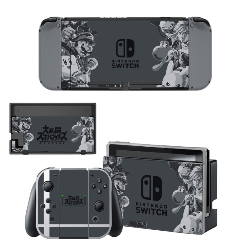 Super Smash Bros Skin Sticker For Nintendo Switch & Nintendo Switch OLED