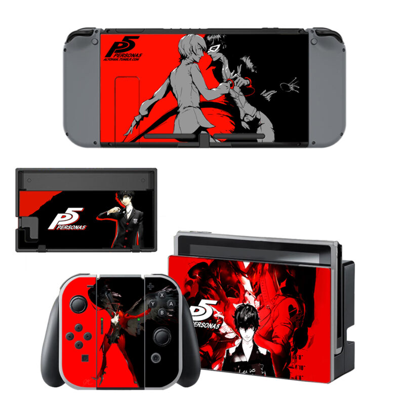 Persona Royal 5 Decal Cover For Nintendo Switch & Nintendo Switch OLED Design 9