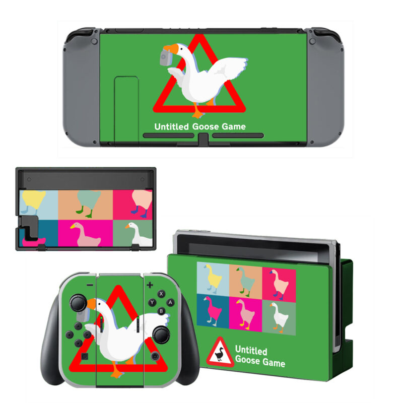 Untitled Goose Game Decal Cover For Nintendo Switch & Nintendo Switch OLED Design 2