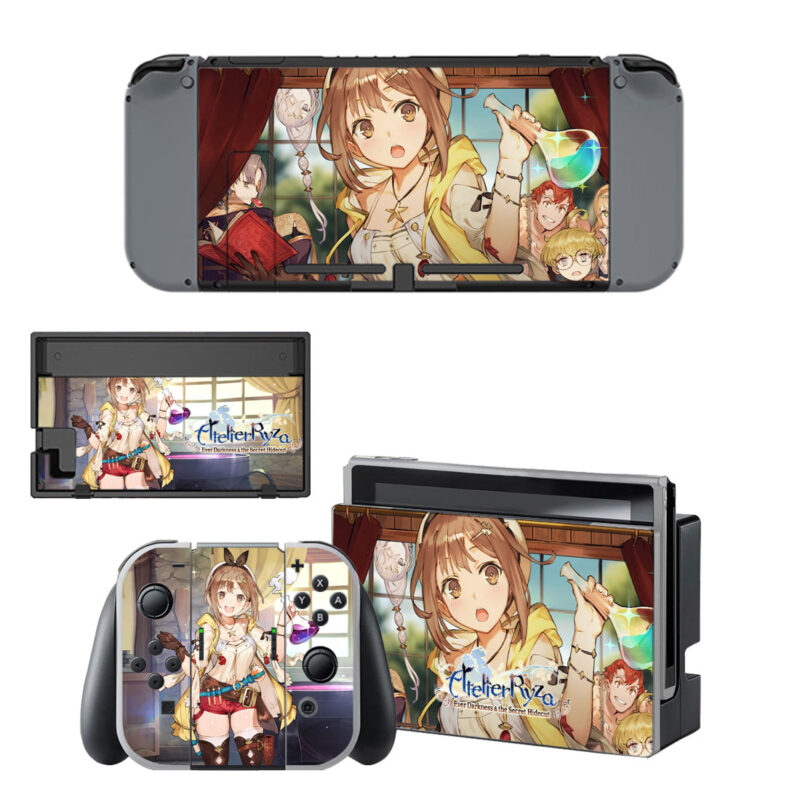 Atelier Ryza Skin Sticker For Nintendo Switch & Nintendo Switch OLED Design 2