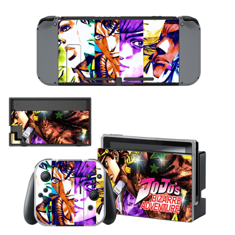 JoJos Bizarre Adventure Skin Sticker For Nintendo Switch & Nintendo Switch OLED