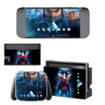 Aquaman Skin Sticker For Nintendo Switch & Nintendo Switch OLED Design 5