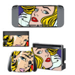 Roy Lichtenstein Skin Sticker For Nintendo Switch & Nintendo Switch OLED
