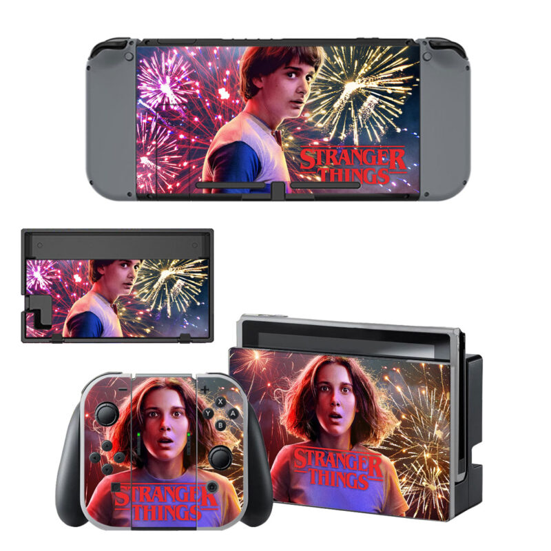 Stranger Things Decal Cover For Nintendo Switch & Nintendo Switch OLED Design 2