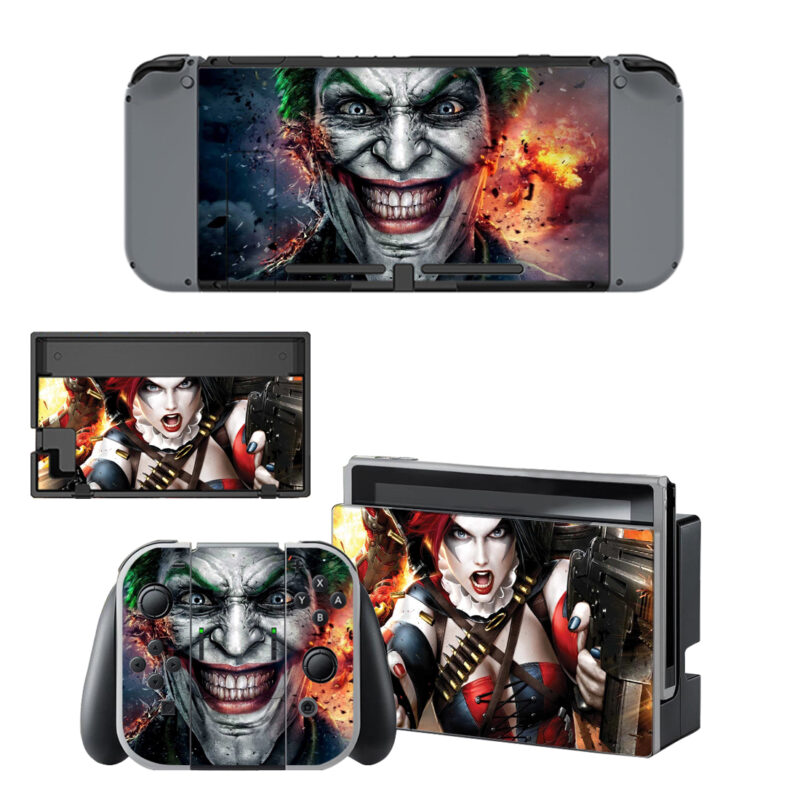 Joker Skin Sticker For Nintendo Switch & Nintendo Switch OLED Design 2