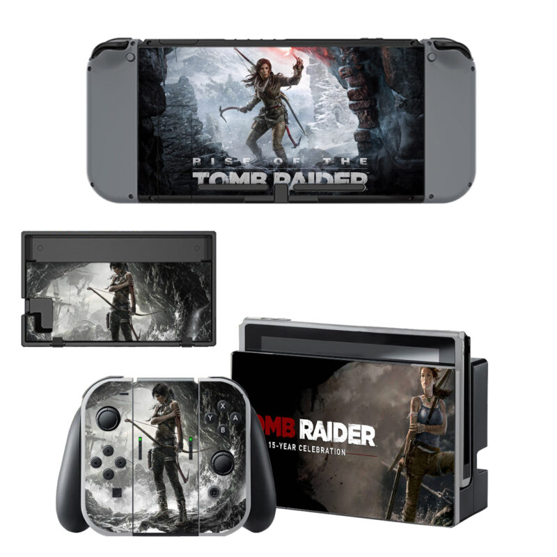 Rise Of The Tomb Raider Skin Sticker For Nintendo Switch & Nintendo Switch OLED