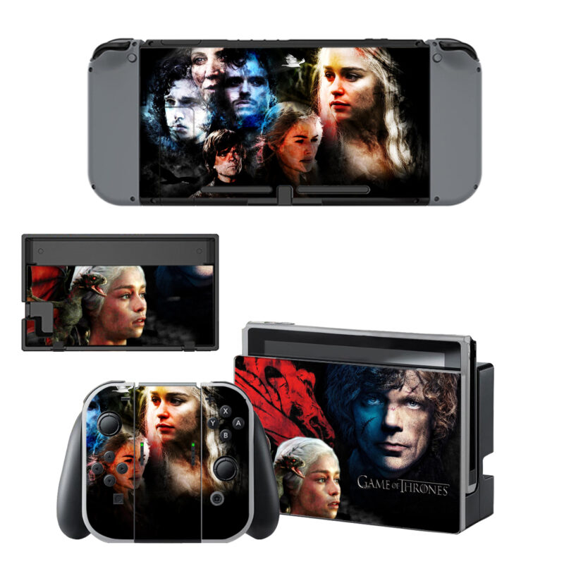 Game of Thrones Skin Sticker For Nintendo Switch & Nintendo Switch OLED Design 4