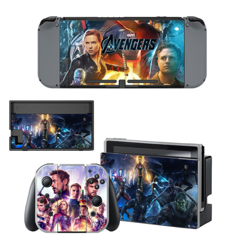 Marvel Avengers Skin Sticker For Nintendo Switch & Nintendo Switch OLED