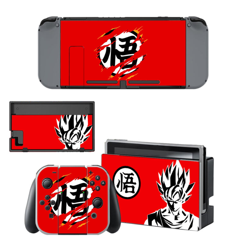 Dragon Ball Ghoku Skin Sticker For Nintendo Switch & Nintendo Switch OLED