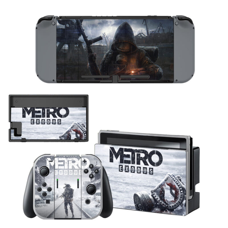 Metro Exodus Skin Sticker For Nintendo Switch & Nintendo Switch OLED Design 7