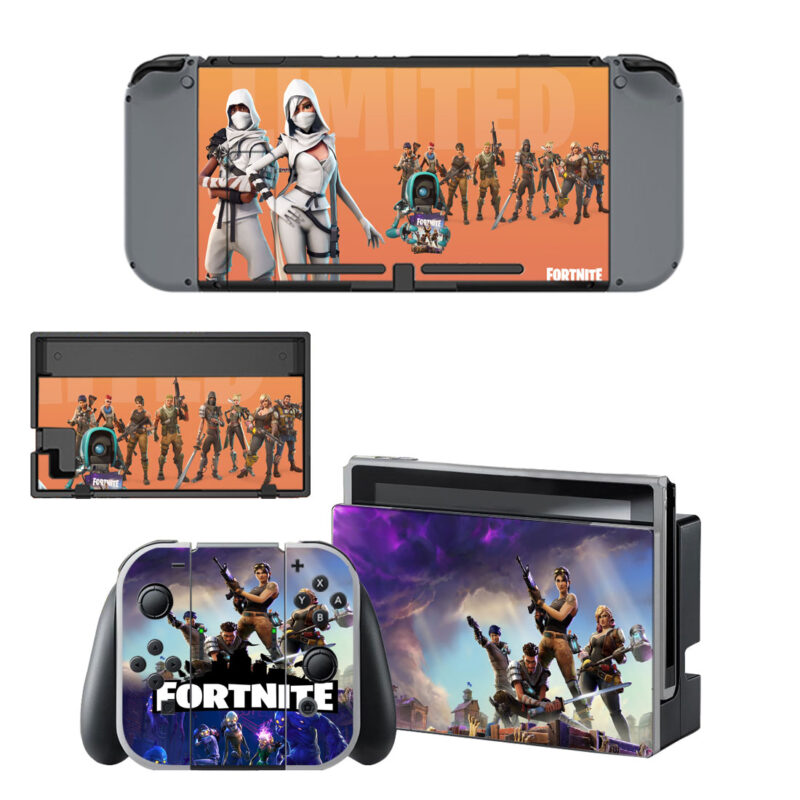 Fortnite Decal Cover For Nintendo Switch OLED & Nintendo Switch Design 3