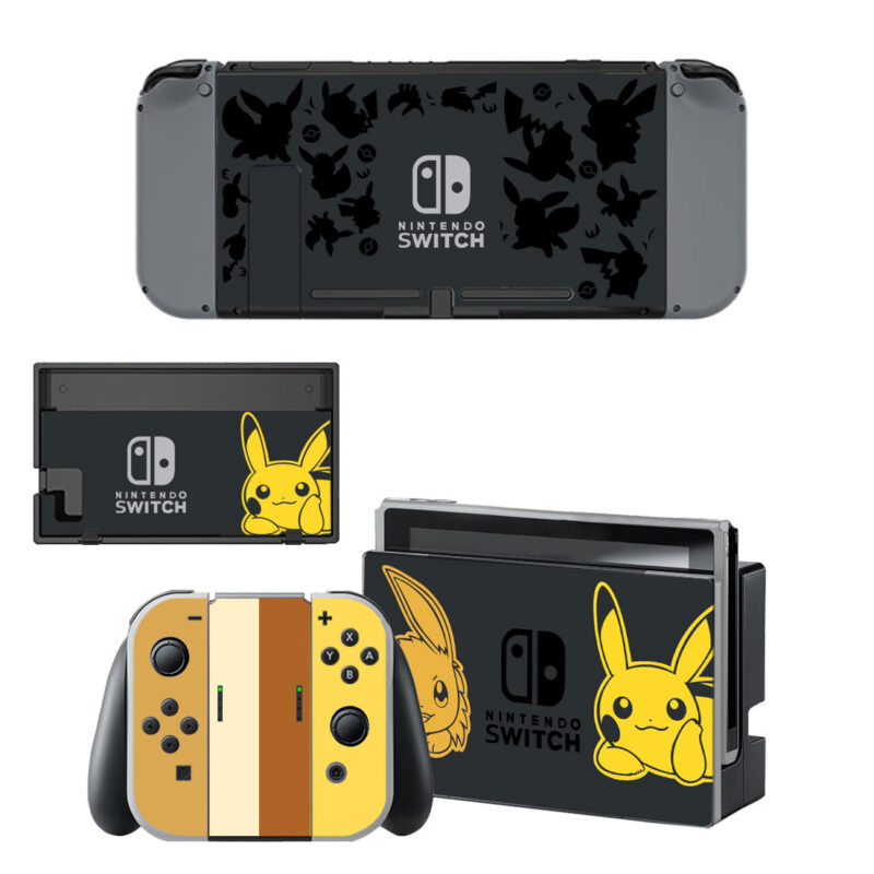 Pokemon Pikachu Decal Cover For Nintendo Switch & Nintendo Switch OLED Design 5