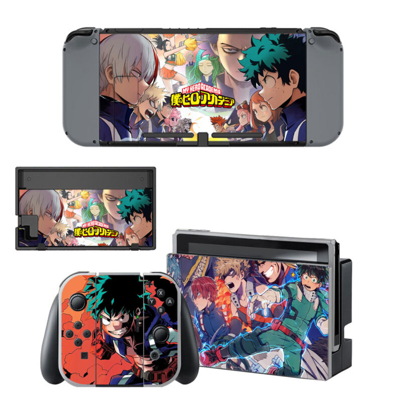 My Hero Academia Decal Cover For Nintendo Switch & Nintendo Switch OLED