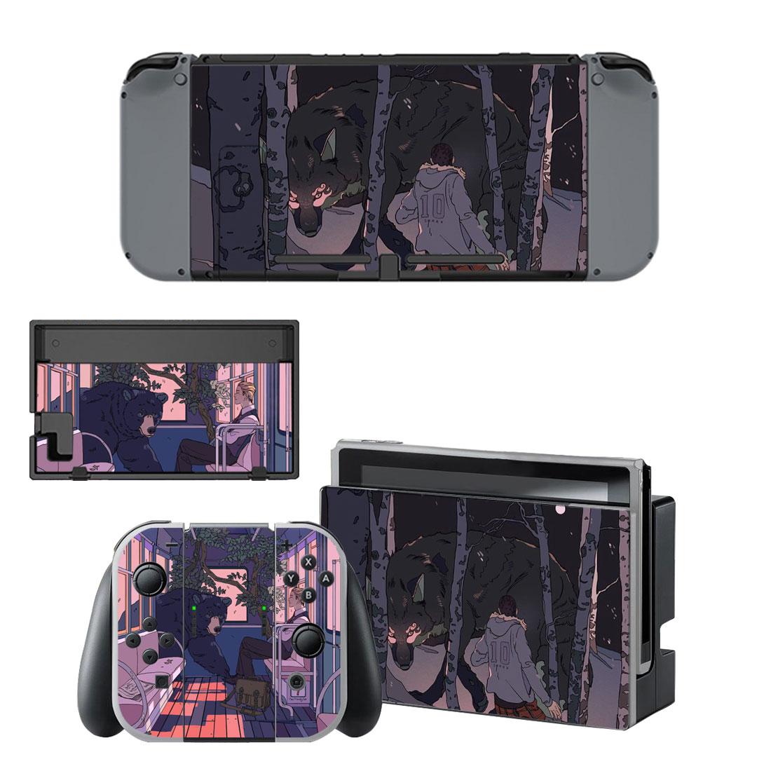 Cassandra Jean Art Skin Sticker For Nintendo Switch & Nintendo Switch OLED