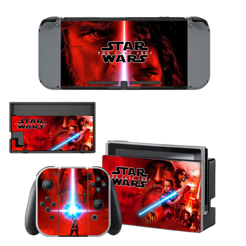 Star Wars The Last Jedi Decal Cover For Nintendo Switch & Nintendo Switch OLED Design 2