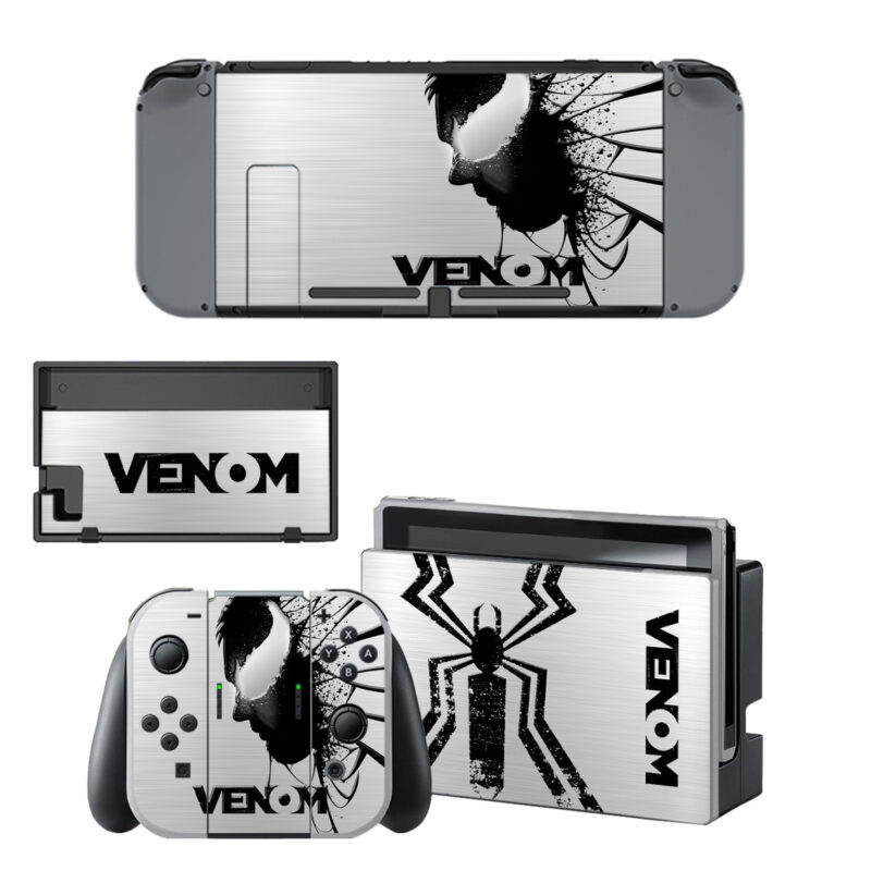 Venom Decal Cover For Nintendo Switch & Nintendo Switch OLED Design 2