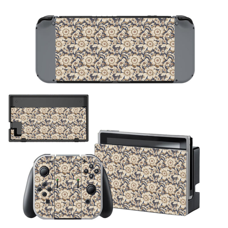 William Morris Wey Design Skin Sticker For Nintendo Switch & Nintendo Switch OLED