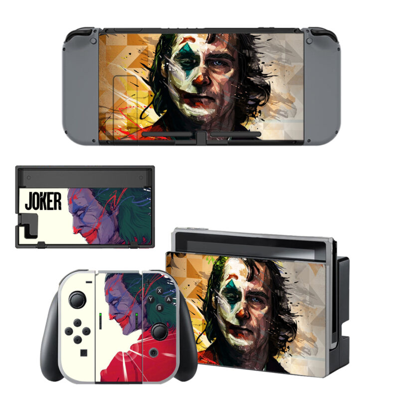 Joker Decal Cover For Nintendo Switch & Nintendo Switch OLED Design 1