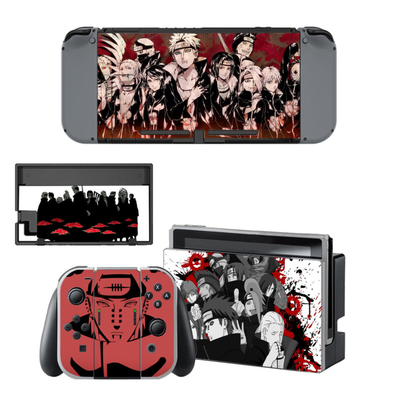 Akatsuki Skin Sticker For Nintendo Switch & Nintendo Switch OLED