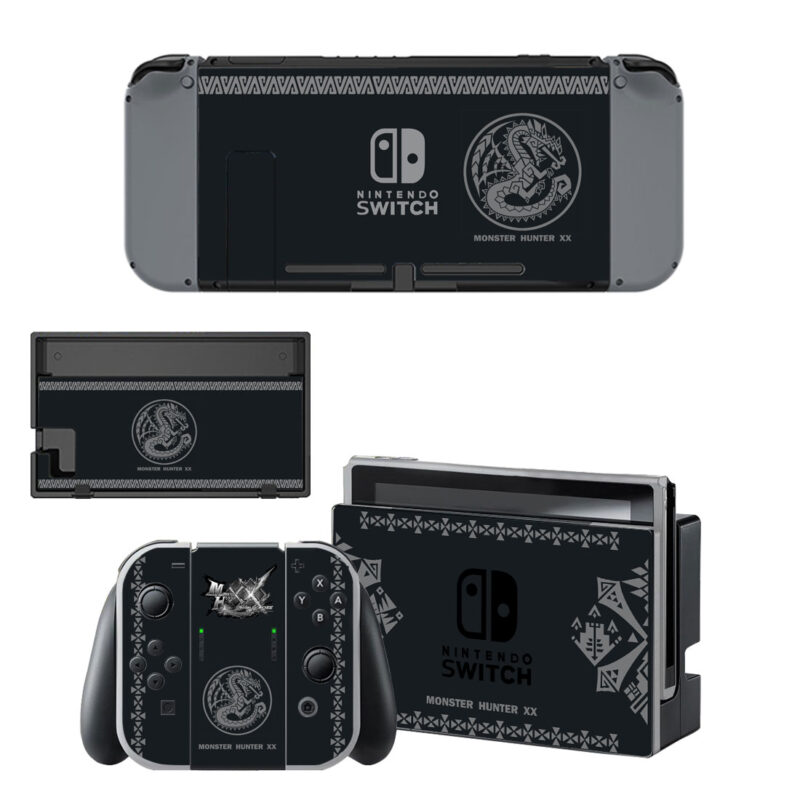 Monster Hunter XX Decal Cover For Nintendo Switch & Nintendo Switch OLED