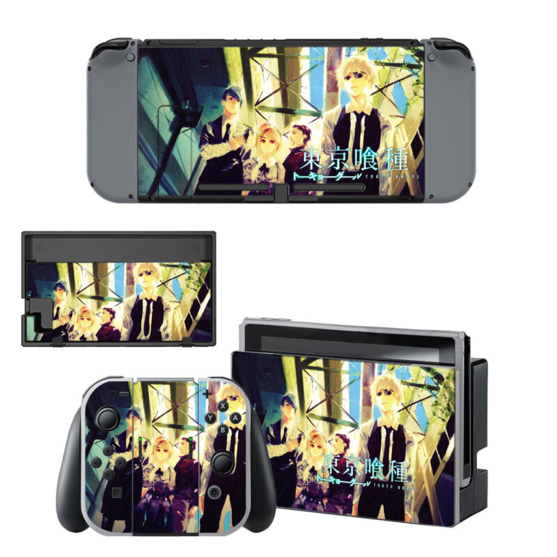 Tokyo Ghoul Skin Sticker For Nintendo Switch & Nintendo Switch OLED Design 5