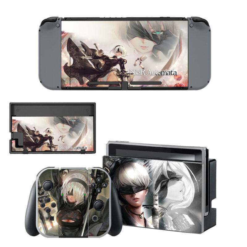 NieR Automata Skin Sticker For Nintendo Switch & Nintendo Switch OLED Design 1