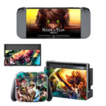 Attack On Titan Skin Sticker For Nintendo Switch & Nintendo Switch OLED Design 1