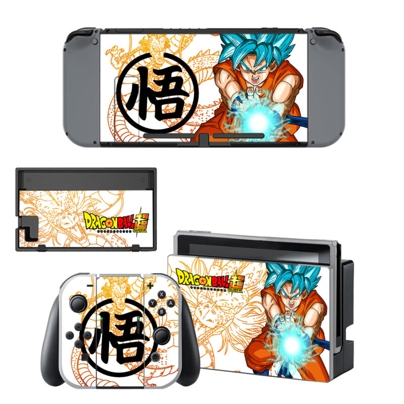 Dragon Ball Super Decal Cover For Nintendo Switch & Nintendo Switch OLED Design 1