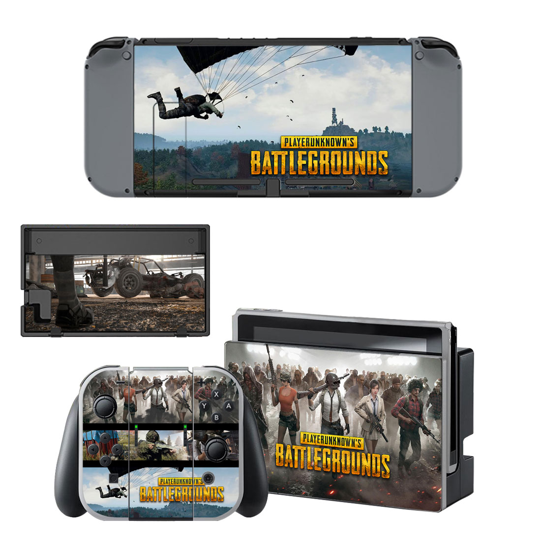 PUBG Skin Sticker For Nintendo Switch & Nintendo Switch OLED