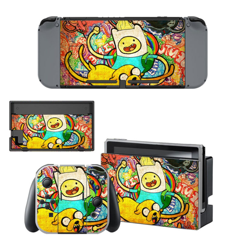 Adventure Time Decal Cover For Nintendo Switch & Nintendo Switch OLED