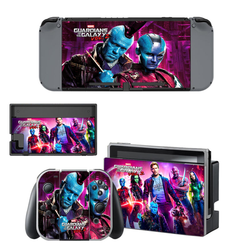 Guardians Of The Galaxy Vol. 2 Skin Sticker For Nintendo Switch & Nintendo Switch OLED Design 4