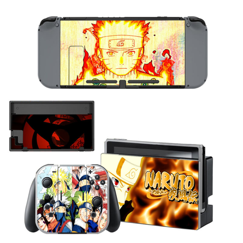 Naruto Decal Cover For Nintendo Switch & Nintendo Switch OLED Design 2