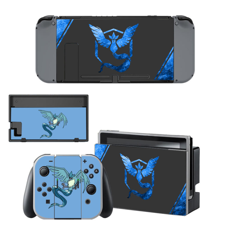 Pokemon Articuno Skin Sticker For Nintendo Switch & Nintendo Switch OLED