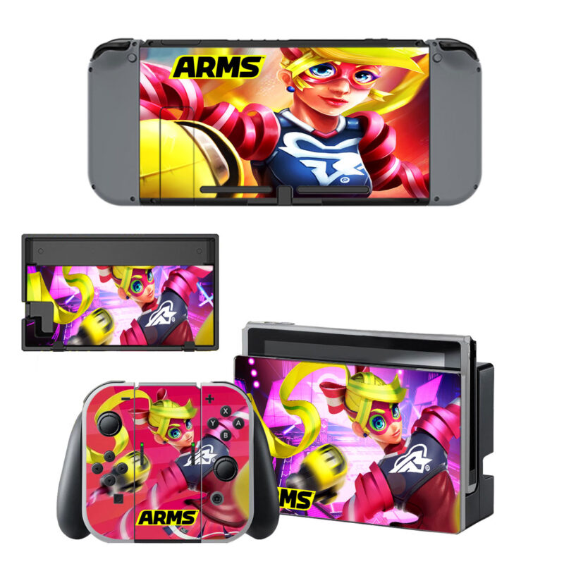 Arms Decal Cover For Nintendo Switch & Nintendo Switch OLED Design 2