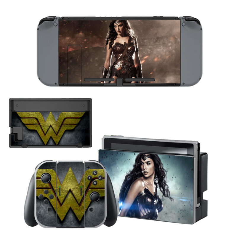 Wonder Woman Skin Sticker For Nintendo Switch & Nintendo Switch OLED