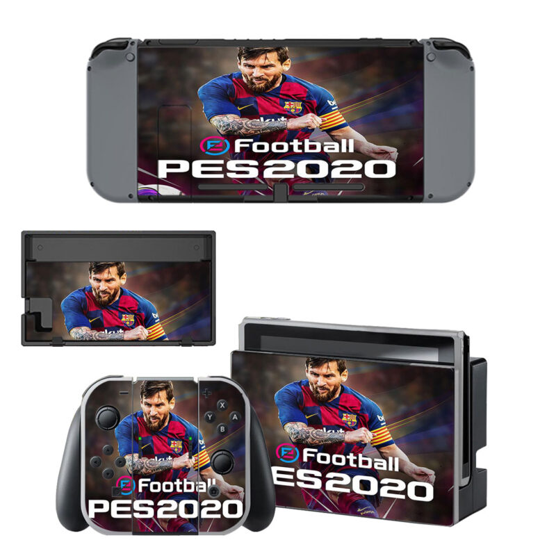 Football PES2020 Skin Sticker For Nintendo Switch & Nintendo Switch OLED Design 1