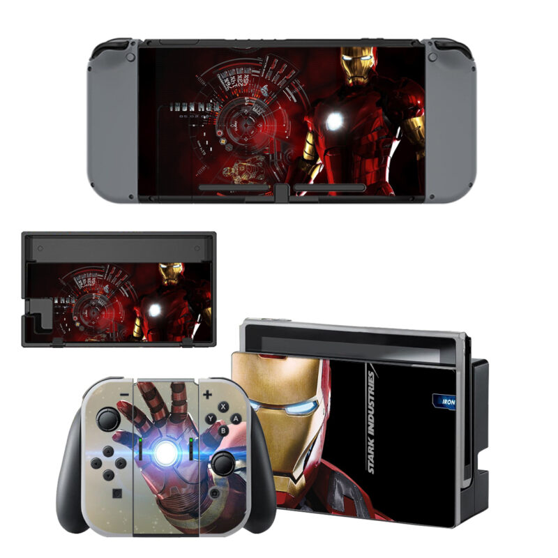 Iron Man 3 Skin Sticker For Nintendo Switch & Nintendo Switch OLED