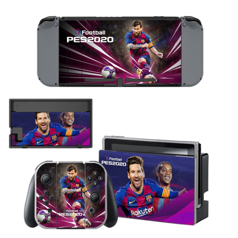 Football PES2020 Decal Cover For Nintendo Switch & Nintendo Switch OLED Design 2