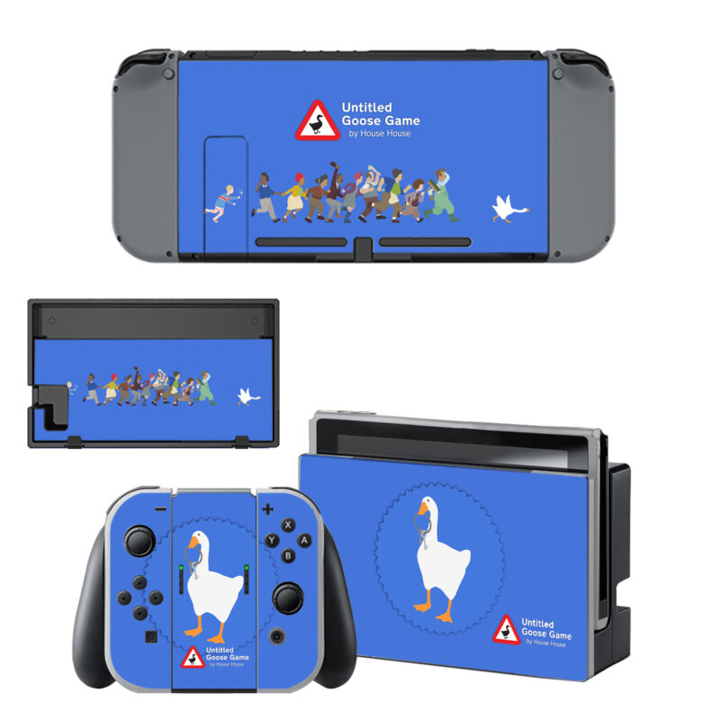 Untitled Goose Game Skin Sticker For Nintendo Switch & Nintendo Switch OLED Design 2