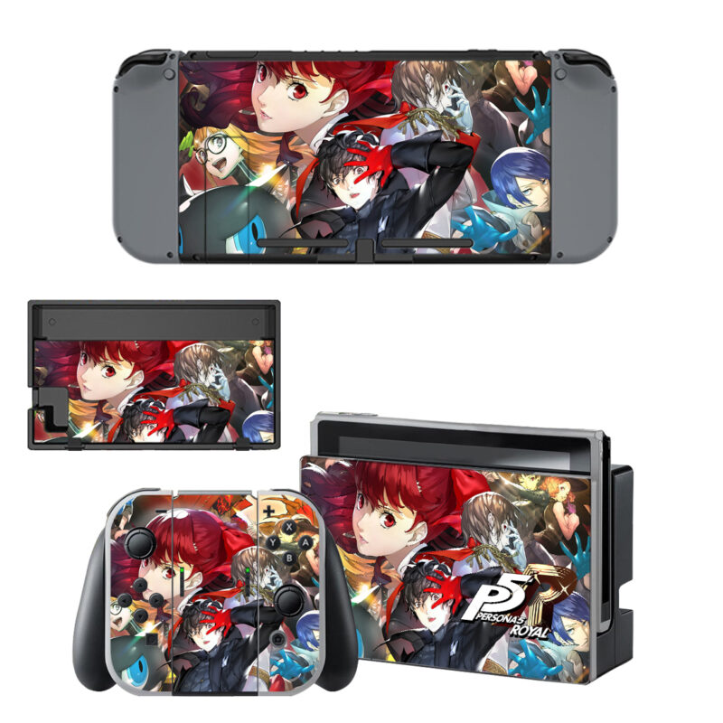 Persona Royal 5 Decal Cover For Nintendo Switch & Nintendo Switch OLED Design 5