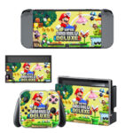 Super Mario Bros Deluxe Decal Cover For Nintendo Switch & Nintendo Switch OLED