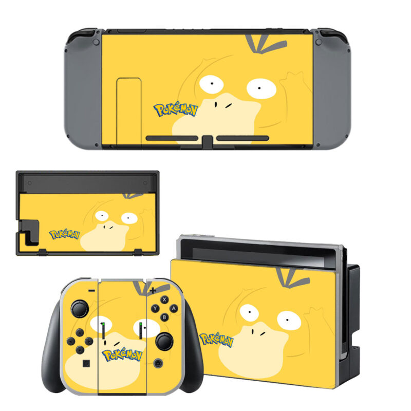 Pokemon Psyduck Skin Sticker For Nintendo Switch & Nintendo Switch OLED