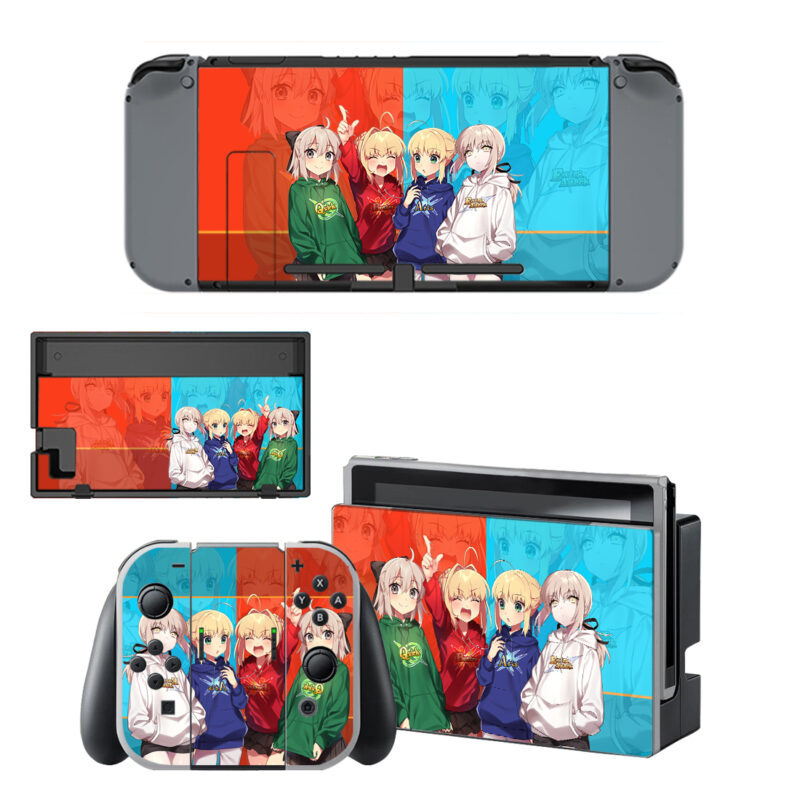 Fate Grand Order Skin Sticker For Nintendo Switch & Nintendo Switch OLED