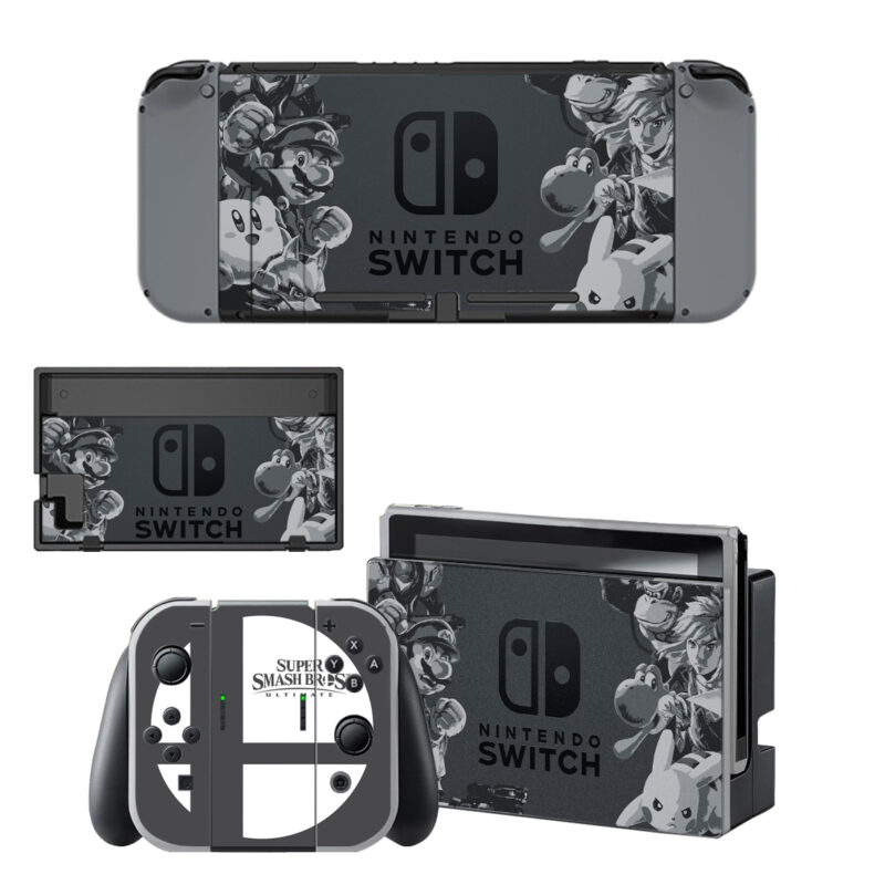 Super Smash Bros Skin Sticker For Nintendo Switch & Nintendo Switch OLED Design 3