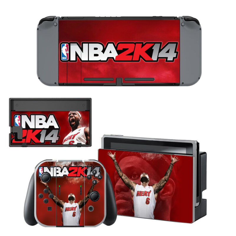 NBA 2K14 Skin Sticker For Nintendo Switch & Nintendo Switch OLED