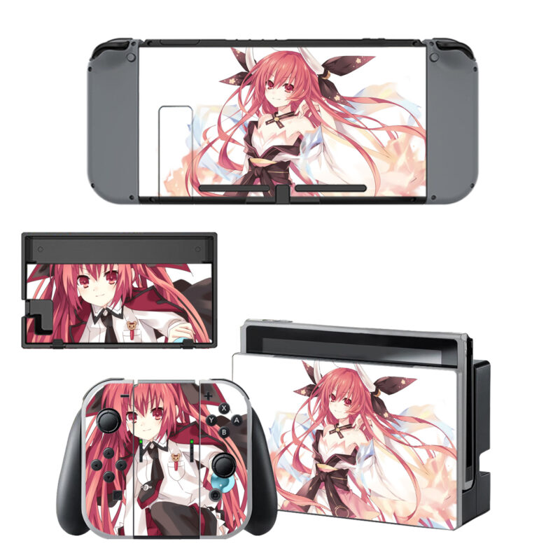 Kurumi Tokisaki Decal Cover For Nintendo Switch & Nintendo Switch OLED Design 4